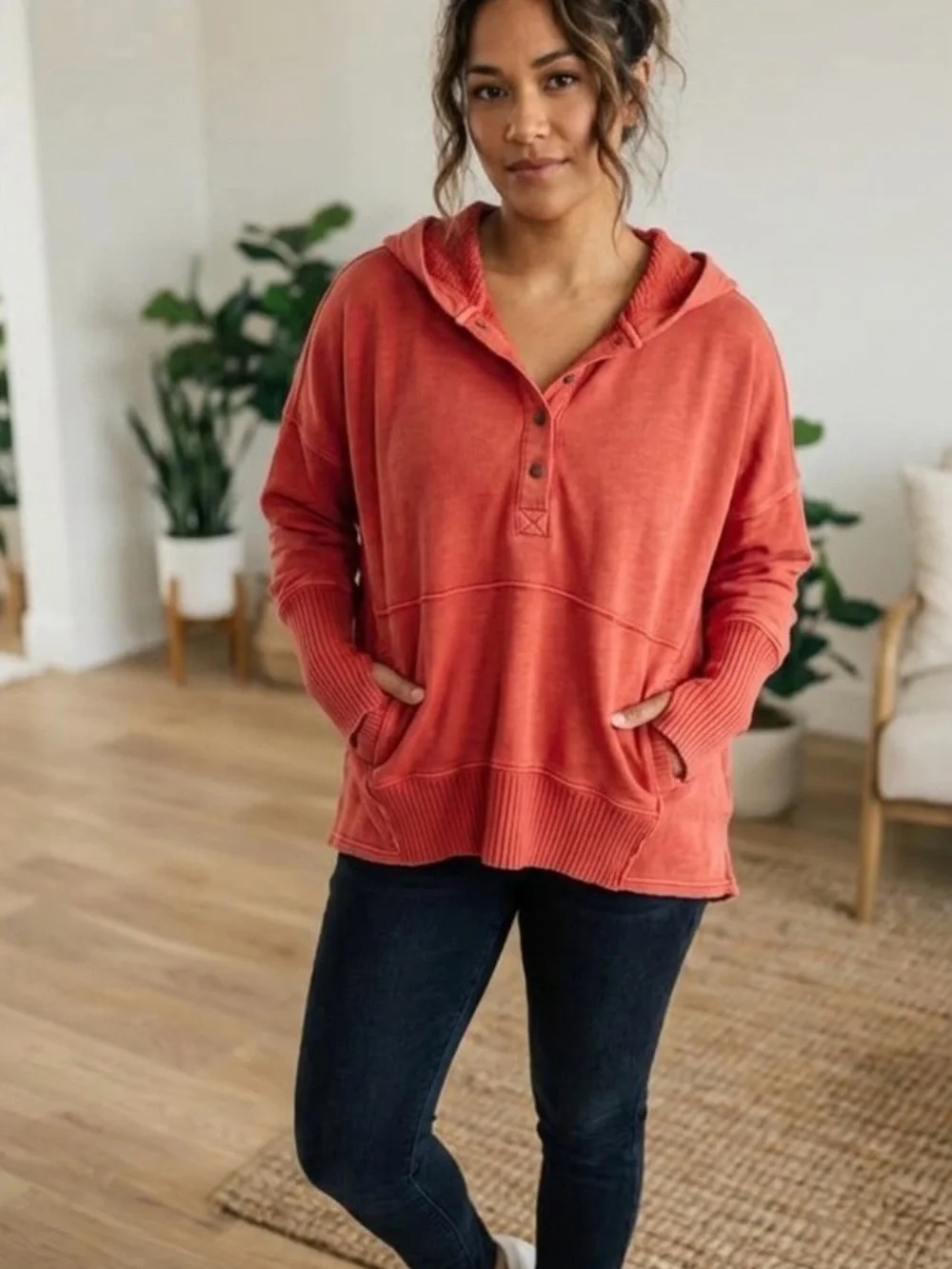Free People FP Movement Honey Dove pullover Size XS